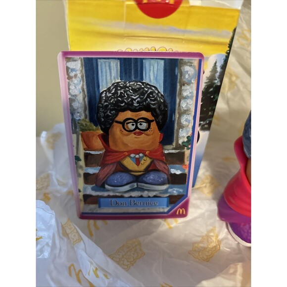 McDonalds 2023 Don Bernice Frost McNugget Buddie Figure #6  Happy Meal Toy NIP - Picture 3 of 8